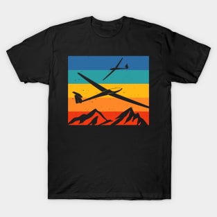 Gliding Soaring Sailplane Glider Pilot T-Shirt